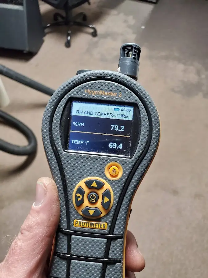 Moisture meter humidity assessment for Fire & Smoke Damage Restoration in Grinnell